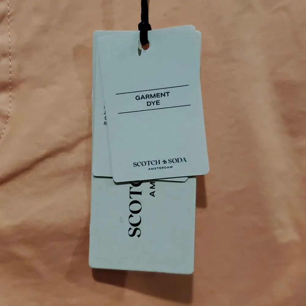 Scotch & Soda Men's Bright Peach Stuart Shorts Size 30 X 9 in Inseam